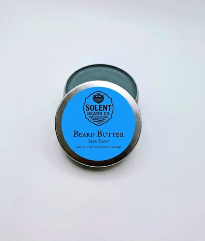 Beard Butter with Emu Oil 50g - Blue Tansy - Solent Beard Co