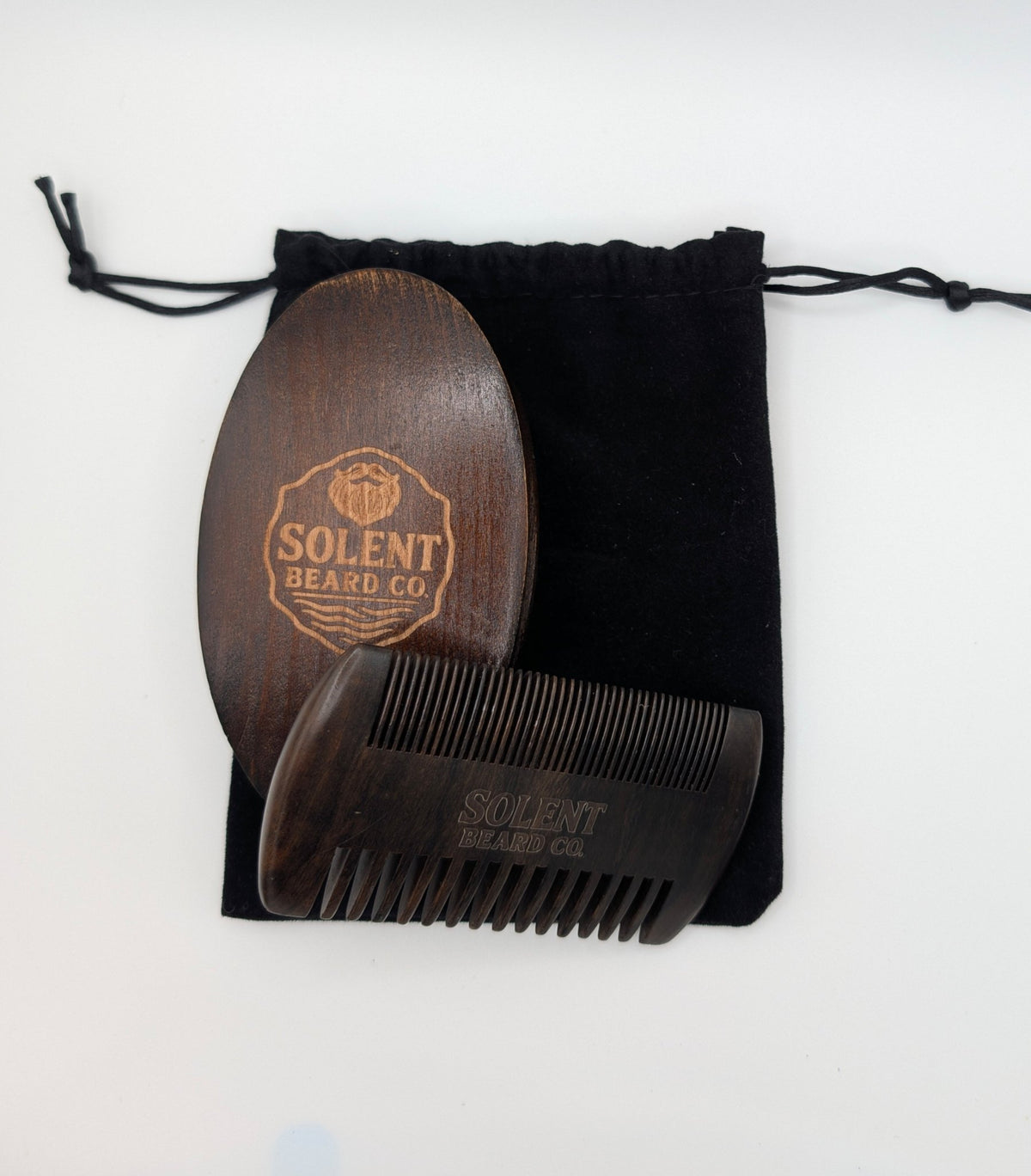 The Daily Ritual Kit | 4-Piece Beard Care & Hardware Set - Solent Beard Co