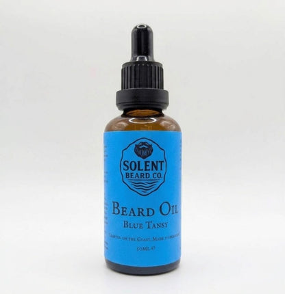 Beard Oil with Emu Oil 50ml - Blue Tansy - Solent Beard Co