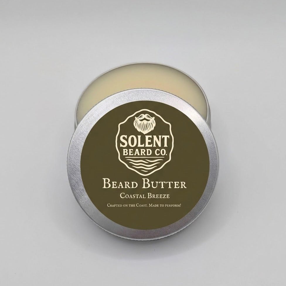 Beard Butter with Emu Oil 50g - Coastal Breeze - Solent Beard Co